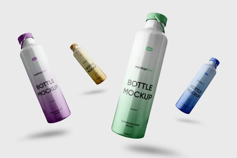 Metal Bottle Free Mockup Free Mockup World