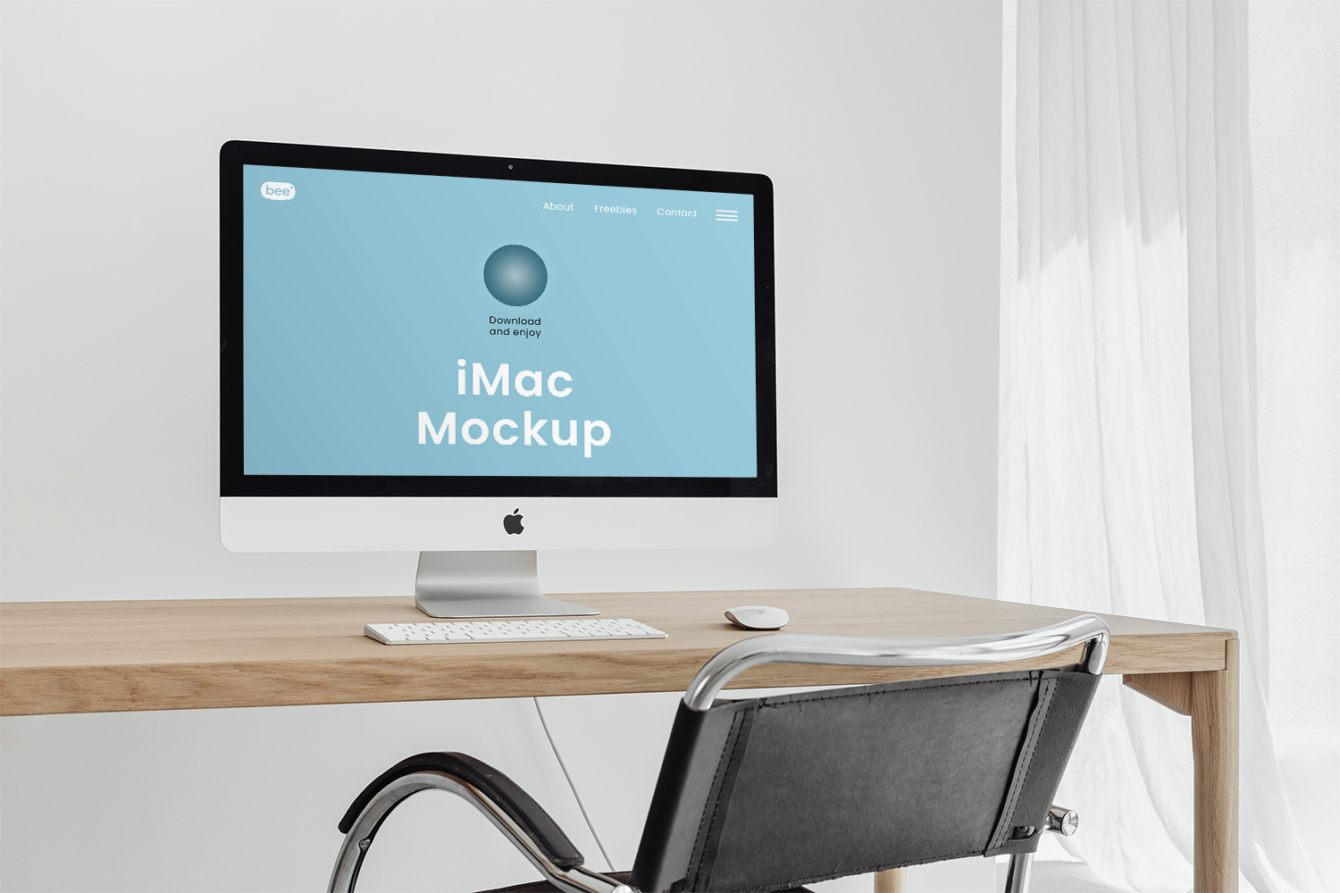 Perspective IMac Free Mockup — Free Mockup World