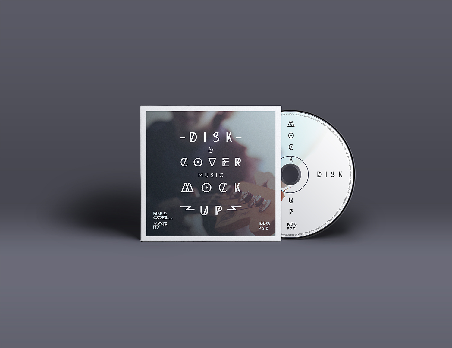 Download CD Cover PSD - Best Free Mockups