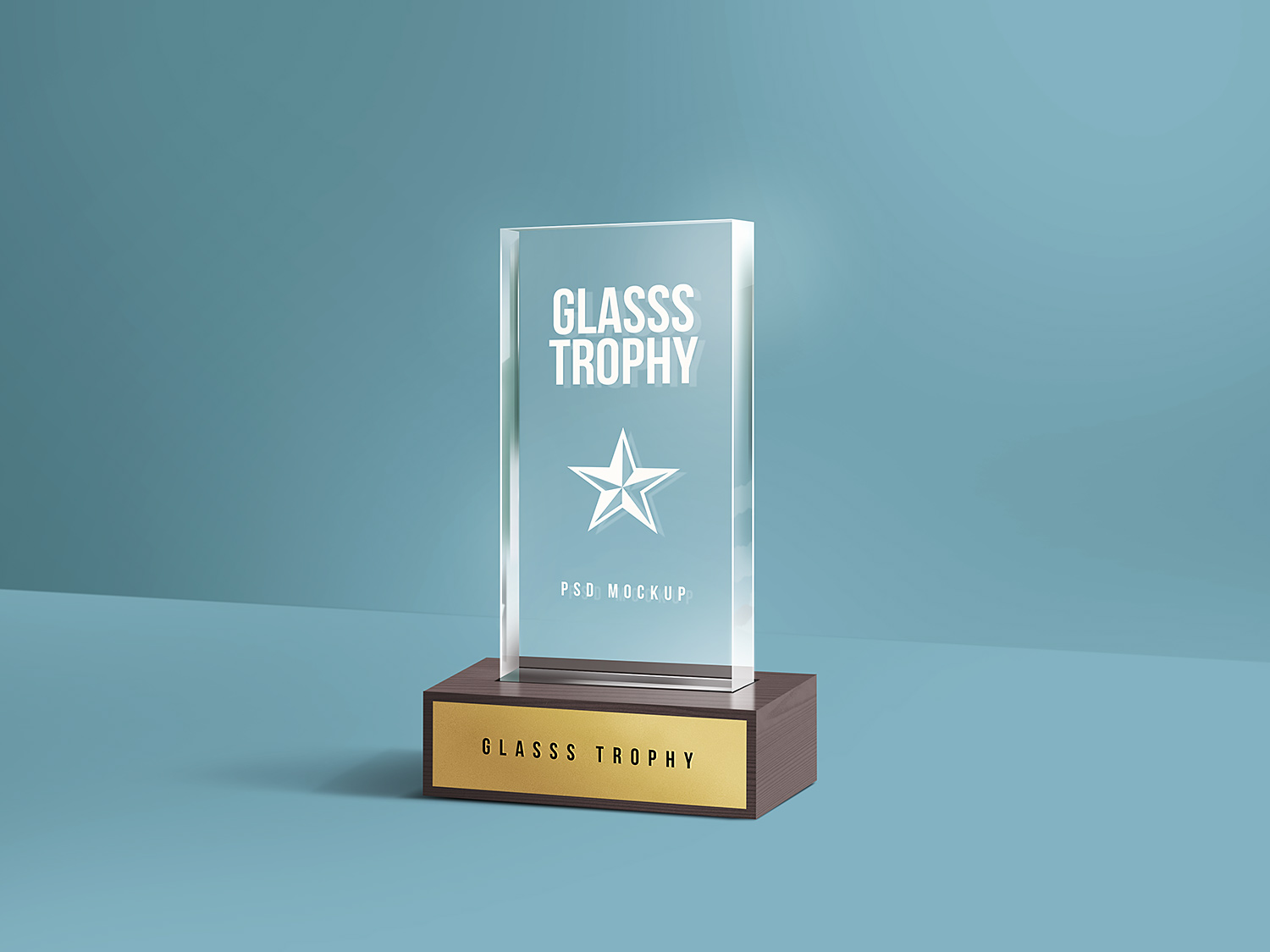 Download Glass Trophy Psd Mockup Best Free Mockups