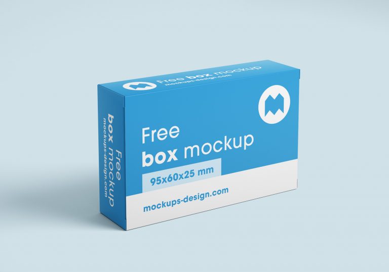 Download Rectangular Box Mockup PSD - Best Free Mockups