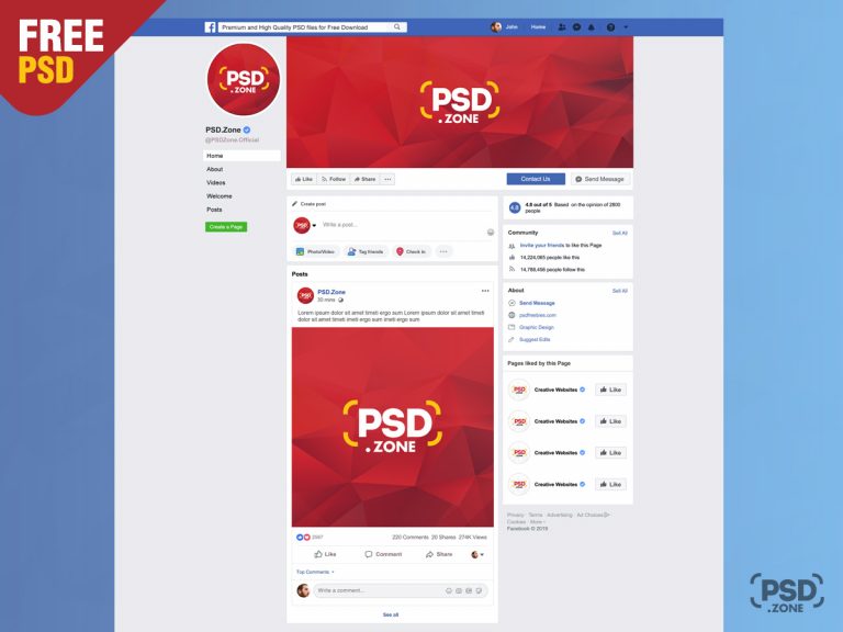 facebook-page-template-best-free-mockups