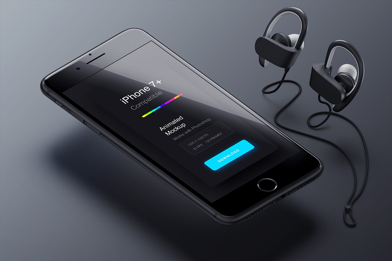 Animated PSD to GIF iPhone Mockup - Best Free Mockups