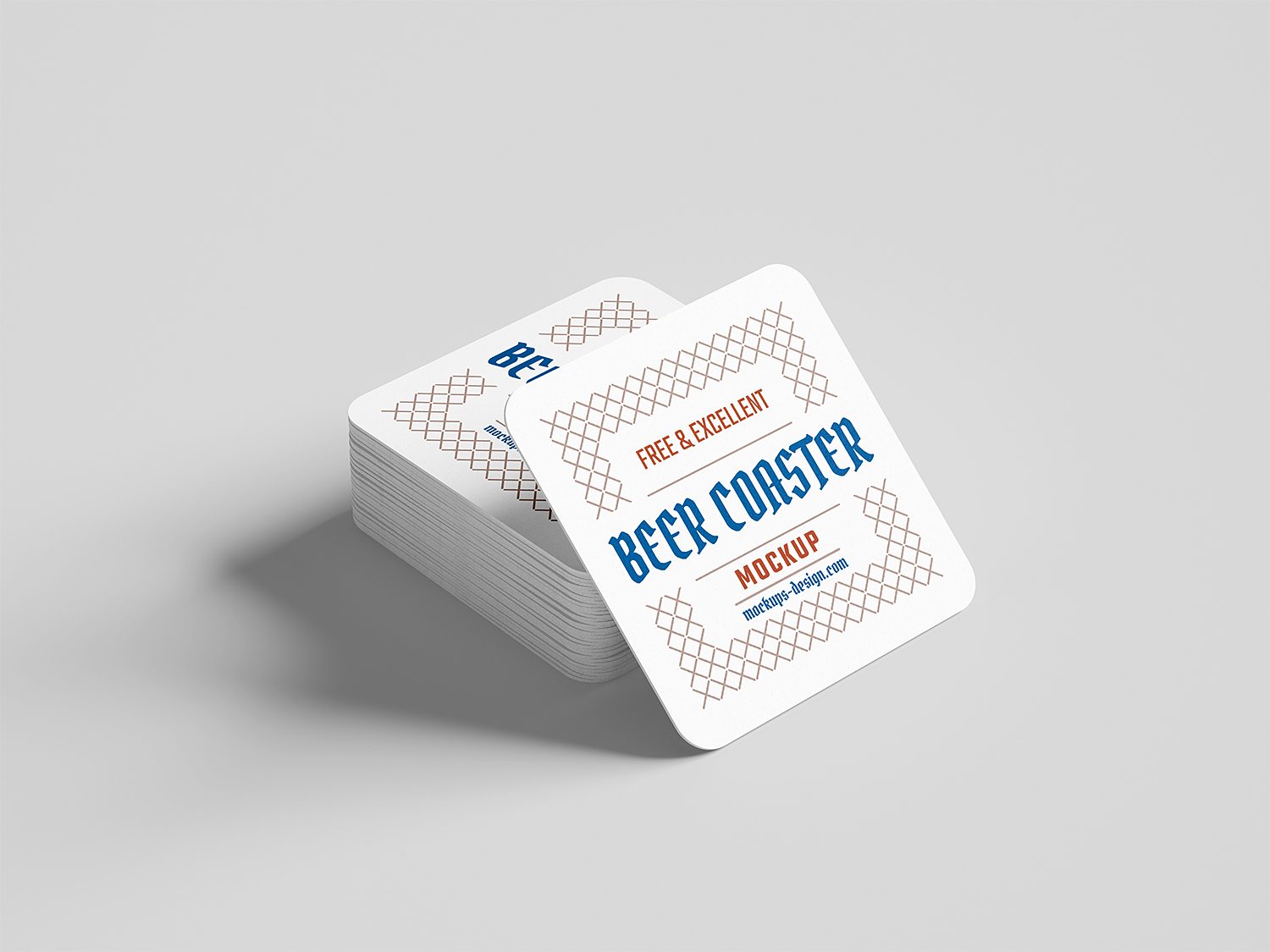 Download 77+ Beer Coaster Mockup - FreeFileMockup