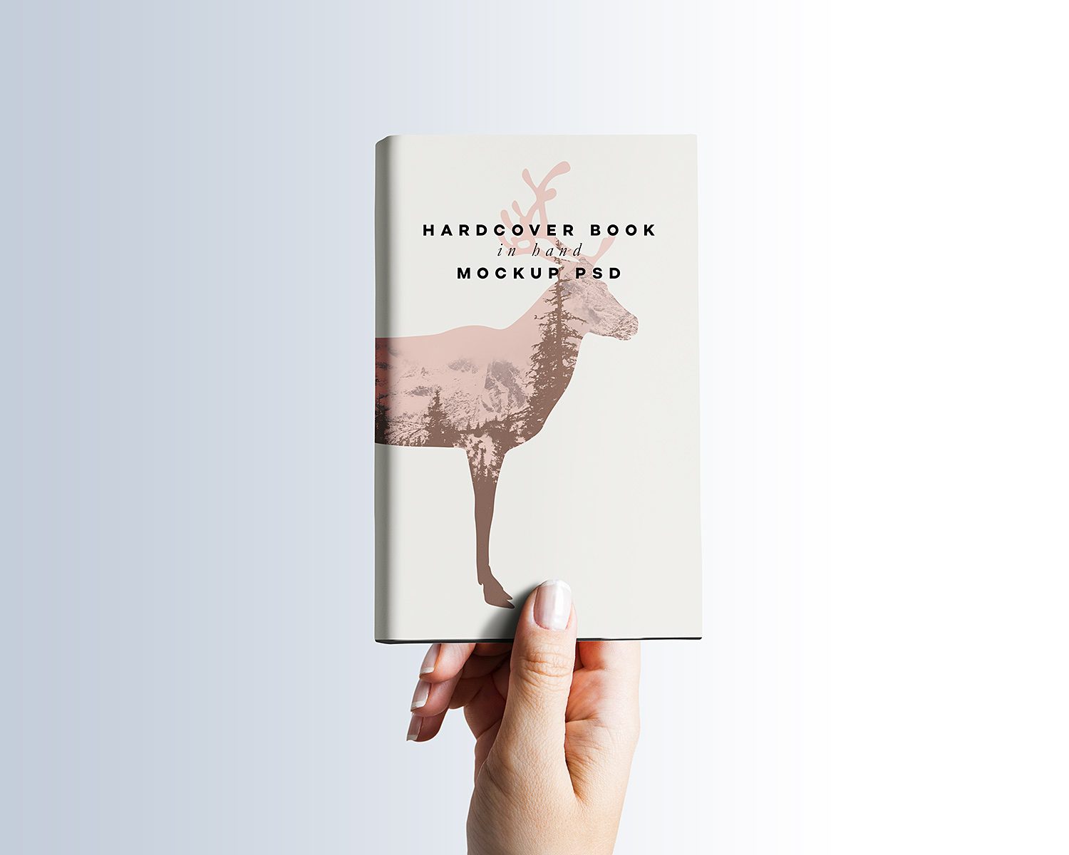 Download Hardcover Book in Hand Mockup PSD - Best Free Mockups