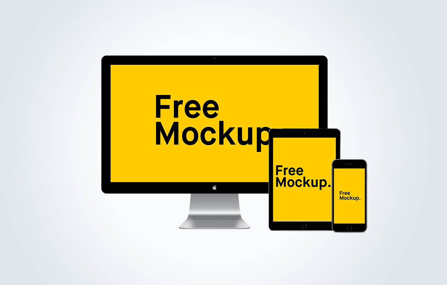 Download Set Of Clean Apple Device Mockups Best Free Mockups