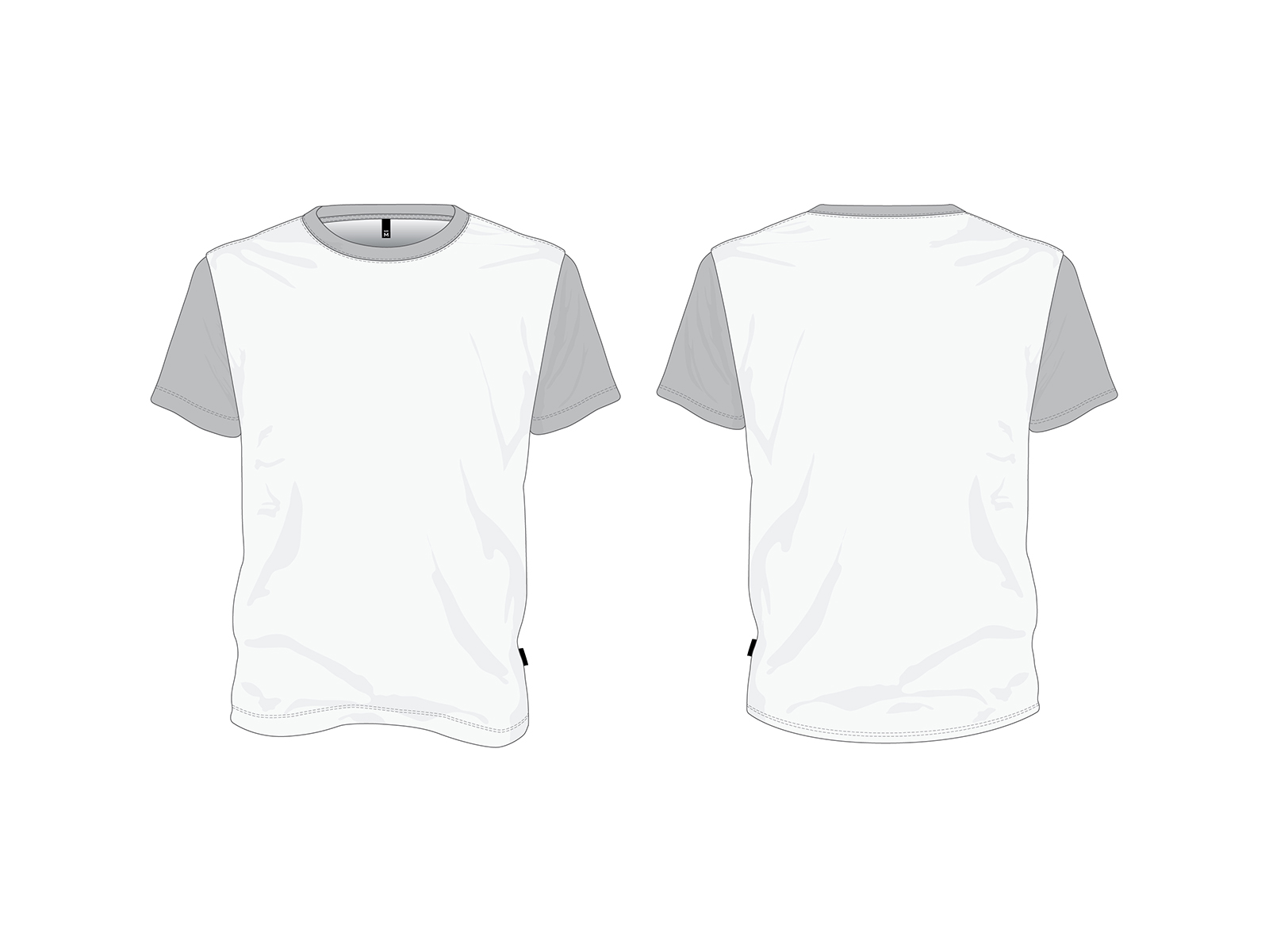 T Shirt Mock Up Vector Art, Icons, and Graphics for Free Download