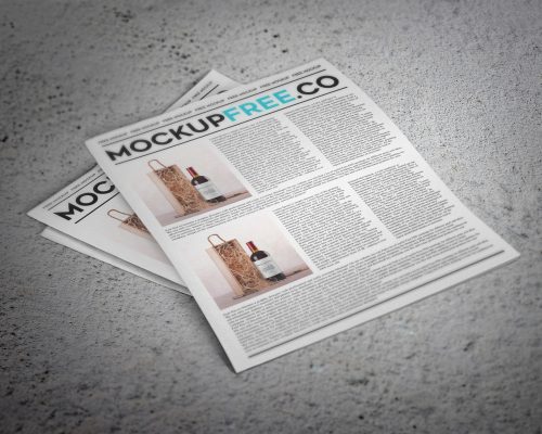 Download Newspaper / Newsletter Mockup - Best Free Mockups