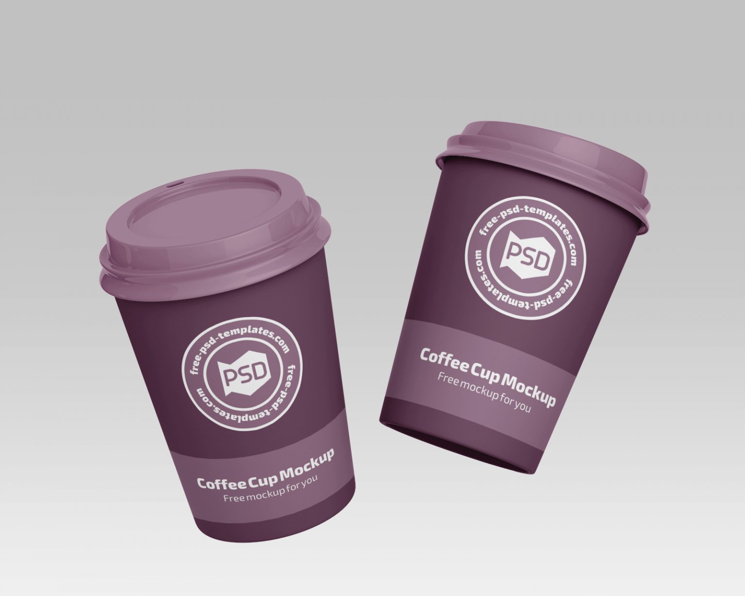 3 Size Coffee Cup Mockups PSD — Free Mockup World