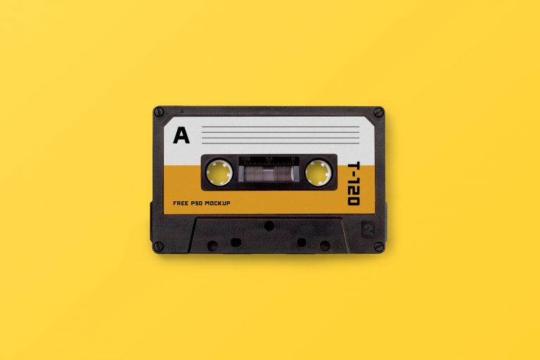 Free Cassette Tape Mockup - Best Free Mockups