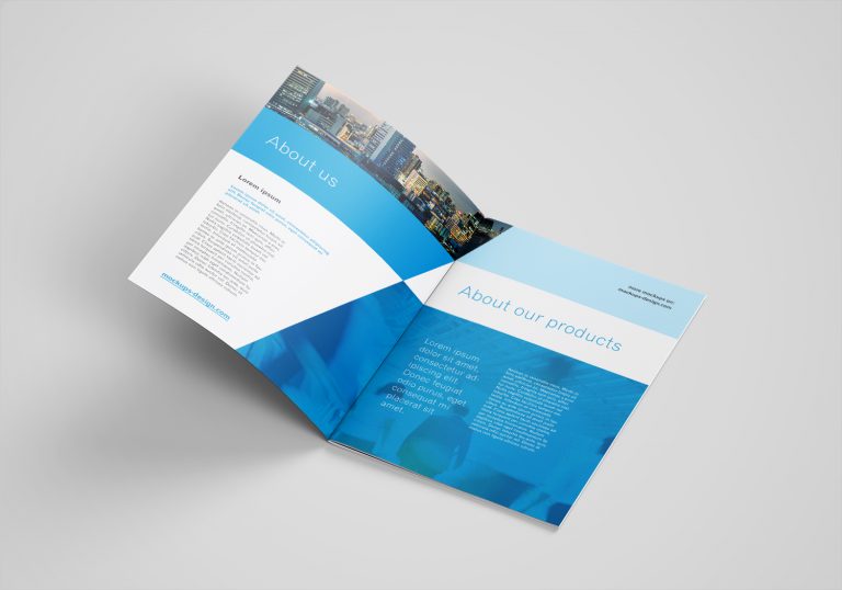 Download A4 Brochure Catalog Mock-up - Best Free Mockups