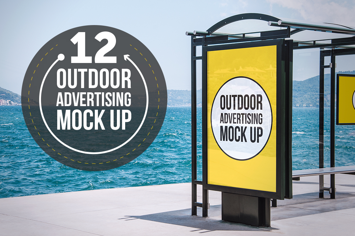 Download outdoor advertising mock up - Best Free Mockups