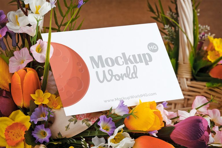 Free Greeting Card Mockup - Free Mockup World