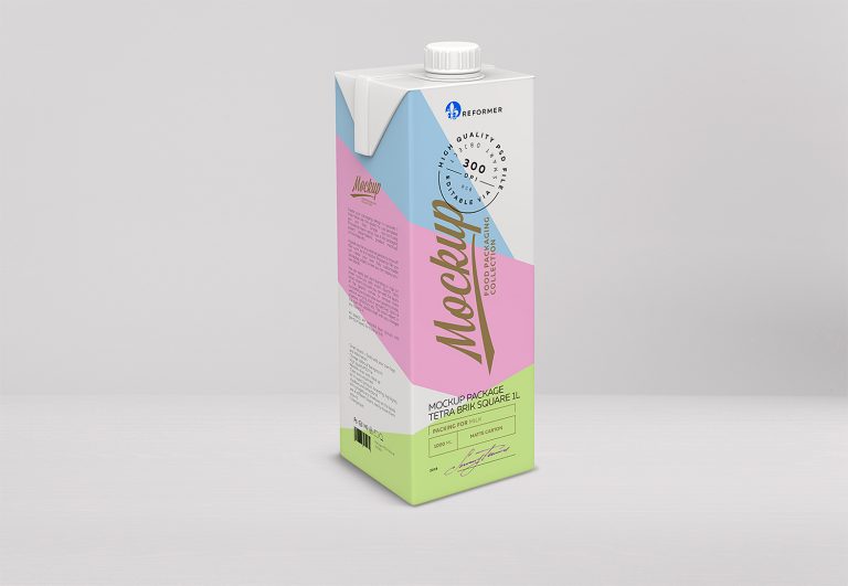 Download Milk Packaging Free Mockup - Best Free Mockups