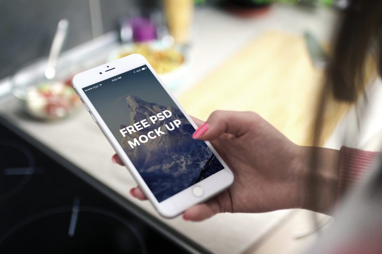 Set Of Floating IPhone Mockups Free Mockup World