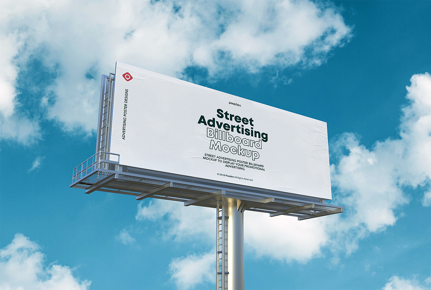 Street Advertising Billboard Mockup - Best Free Mockups