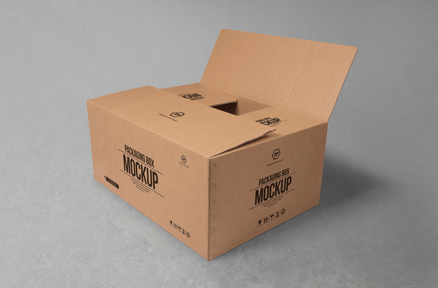 Free Cardboard Box Mockup Free Mockup World