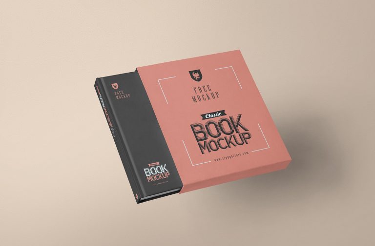 Download Slipcase Book Mockup PSD - Best Free Mockups