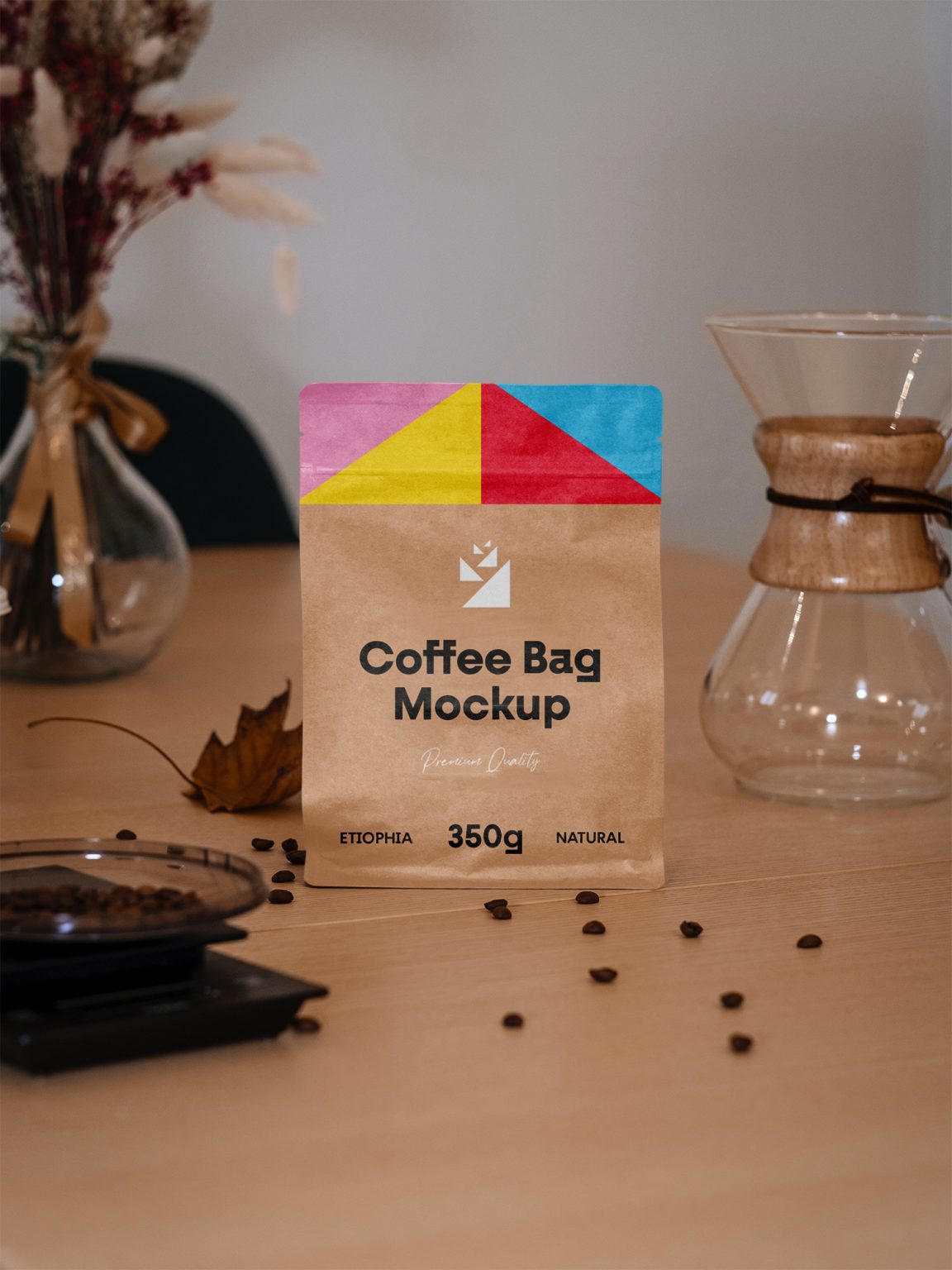 Coffee Bag Free Mockup — Free Mockup World