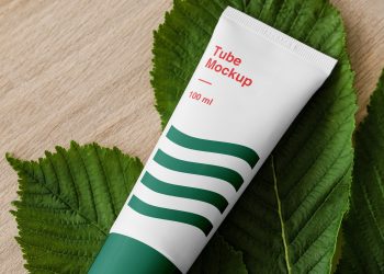 Cosmetics Tube Mockup