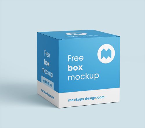 Free Box Mockup - Free Mockup World