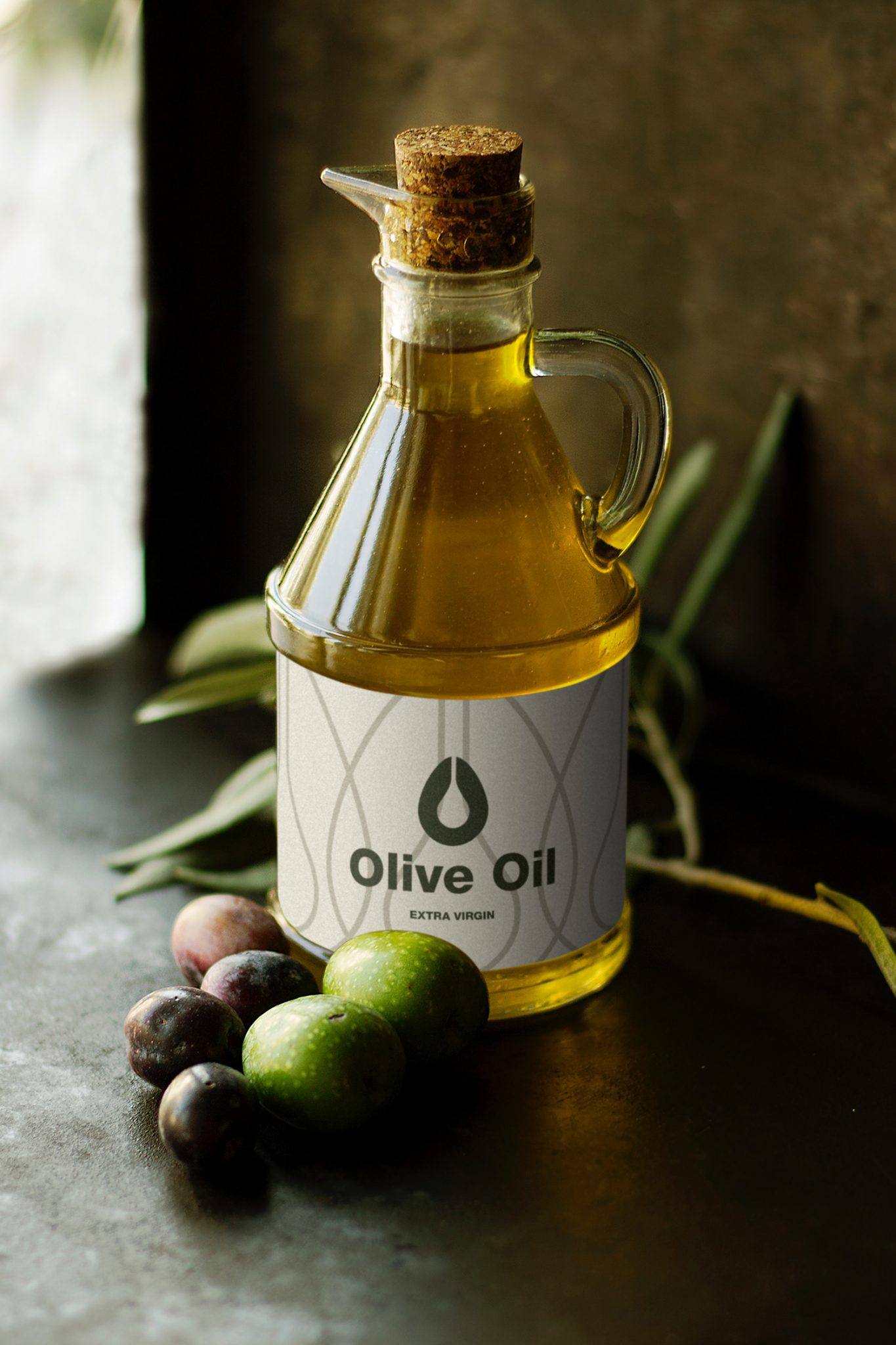 Download Olive Oil Mock - Best Free Mockups