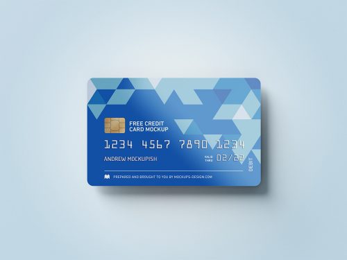 Free Credit Card Mockup - Free Mockup World