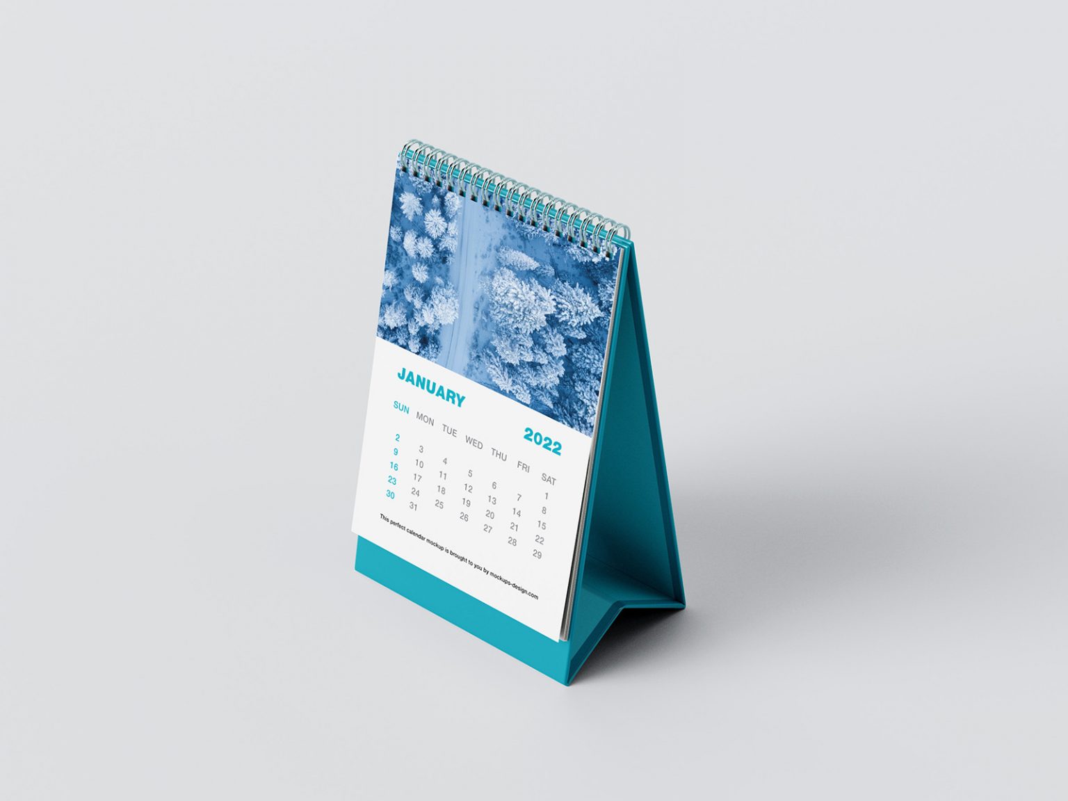 Desk Calendar Free Mockup — Free Mockup World