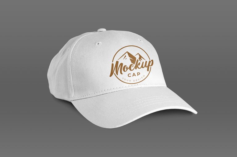 Isolated White Cap Free Mockup — Free Mockup World