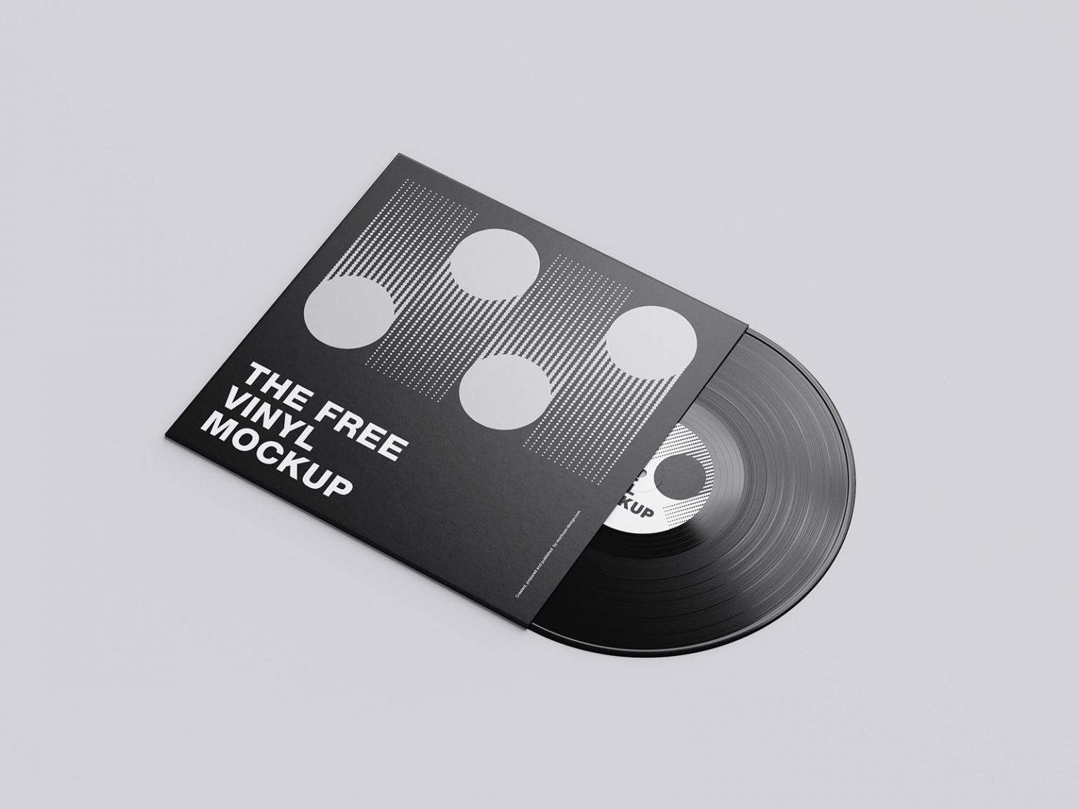 Free Vinyl Mockup 01 - Best Free Mockups