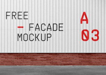 Metal Facade Mockup