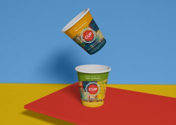 Paper Cup Free Mockup