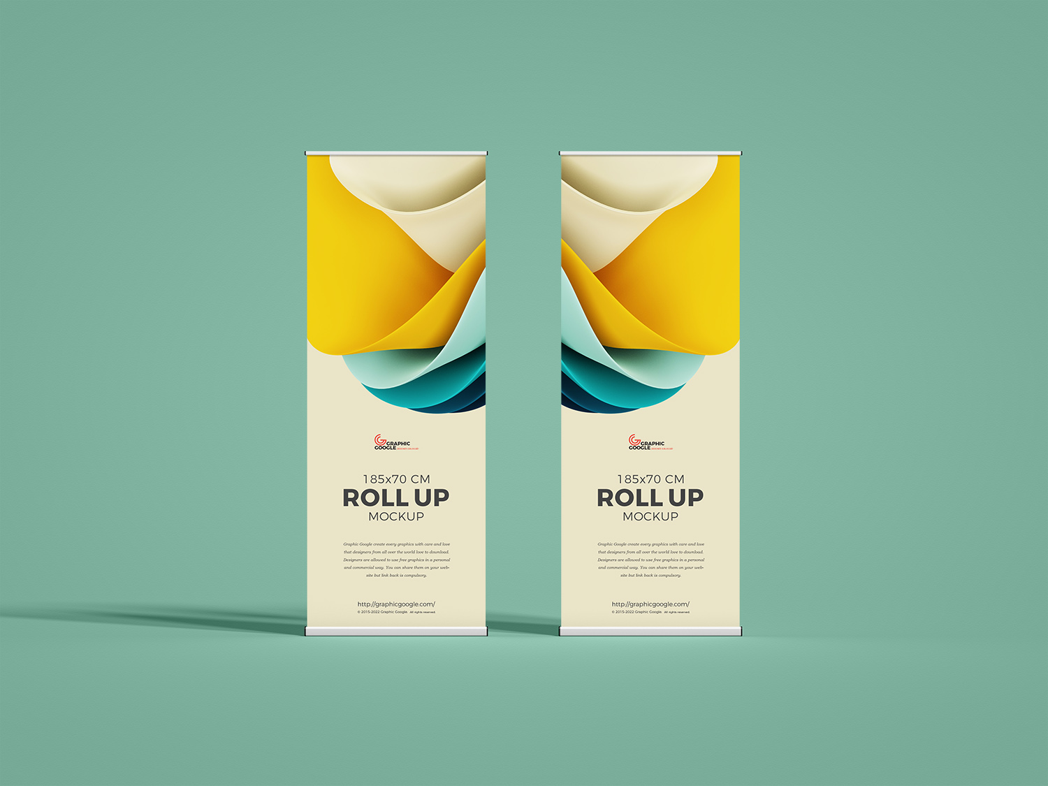 Free Roll Up Mockup Free Mockup World