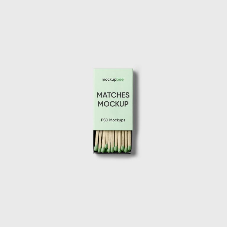 Matchbox Mockup - Mockup World