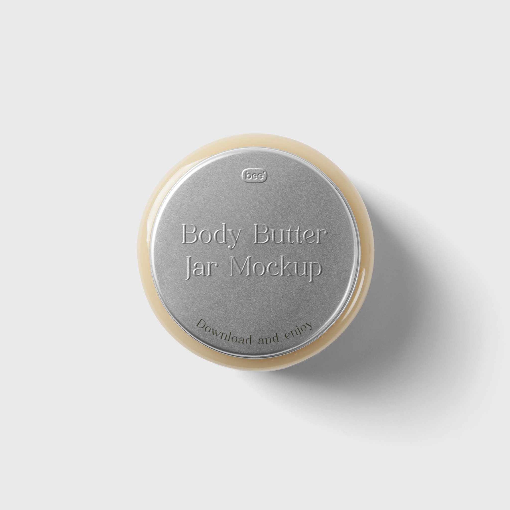 Body Butter Jar Mockup PSD Download - Free Mockup World