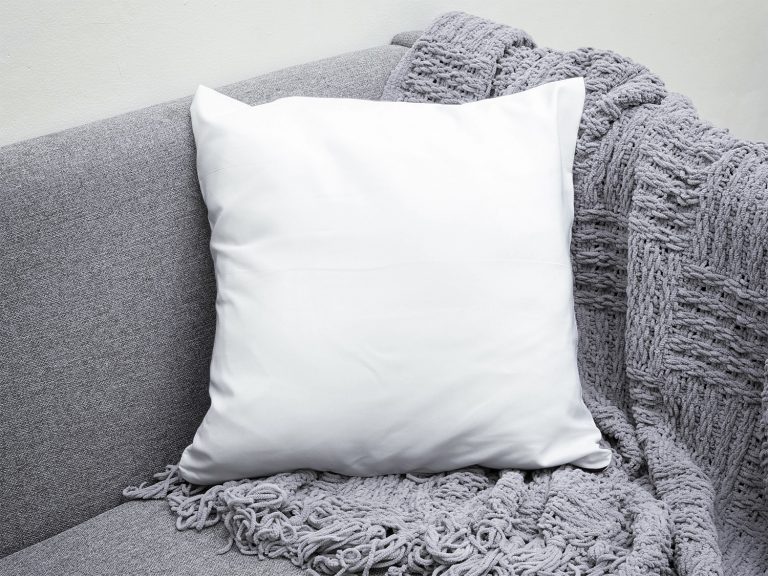 Square Pillow Mockup   Free Design Resources